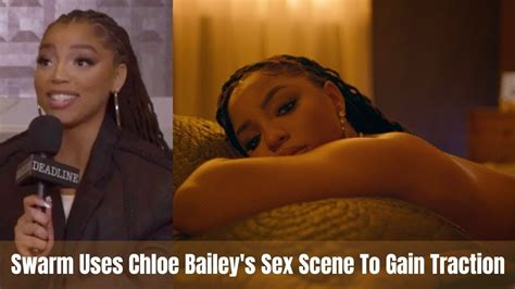 chloe bailey sex scene real or fake|Chloe Bailey's Graphic 'Swarm' Sex Scene Sparks Huge Online .